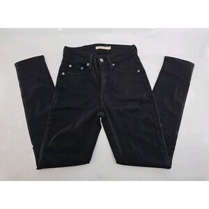 Levi's Women's 721 High Rise Skinny Jeans - Color Black - Size 25